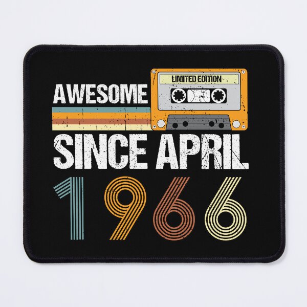 Item preview, Awesome Since April 1966 | 57th Birthday | Vintage 1966 designed and sold by AMINE ★★★★★.