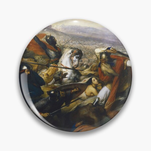 Item preview, Charles Auguste Steuben's The Battle of Poitiers designed and sold by mosfunky.