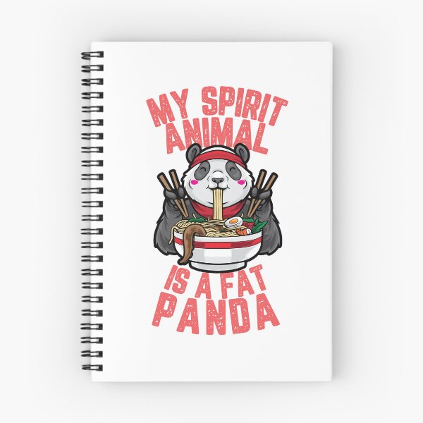 Item preview, My Spirit Animal Is a FAT Panda  designed and sold by AnimalLover4eva.