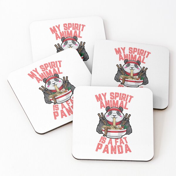 Item preview, My Spirit Animal Is a FAT Panda  designed and sold by AnimalLover4eva.