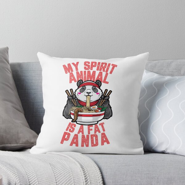 Item preview, My Spirit Animal Is a FAT Panda  designed and sold by AnimalLover4eva.