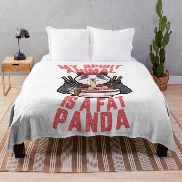 Item preview, My Spirit Animal Is a FAT Panda  designed and sold by AnimalLover4eva.