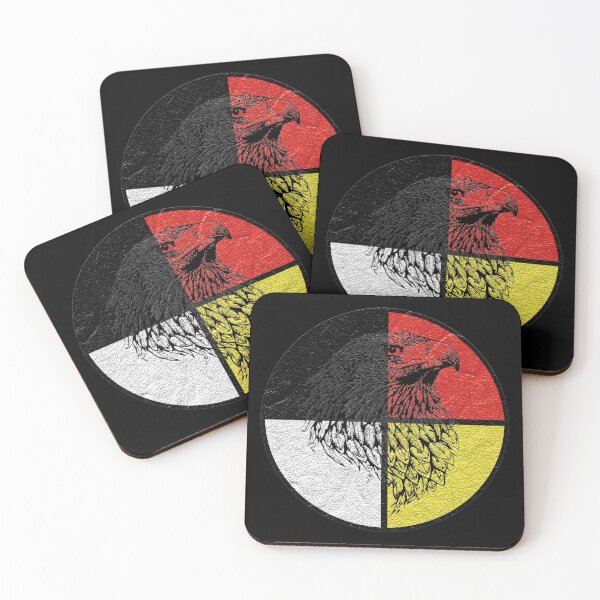 Item preview, Medicine Wheel Native American the best gifts for any american dad father mom mother boy girl child designed and sold by ZoldicShop.