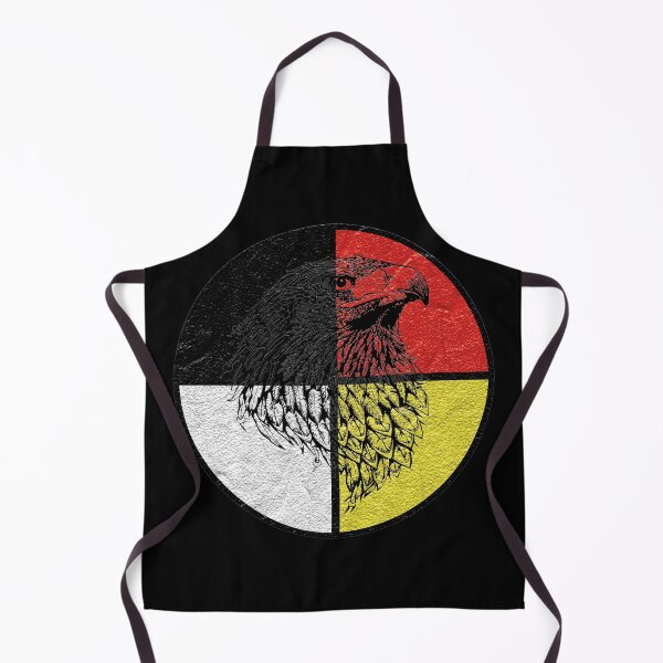 Item preview, Medicine Wheel Native American the best gifts for any american dad father mom mother boy girl child designed and sold by ZoldicShop.