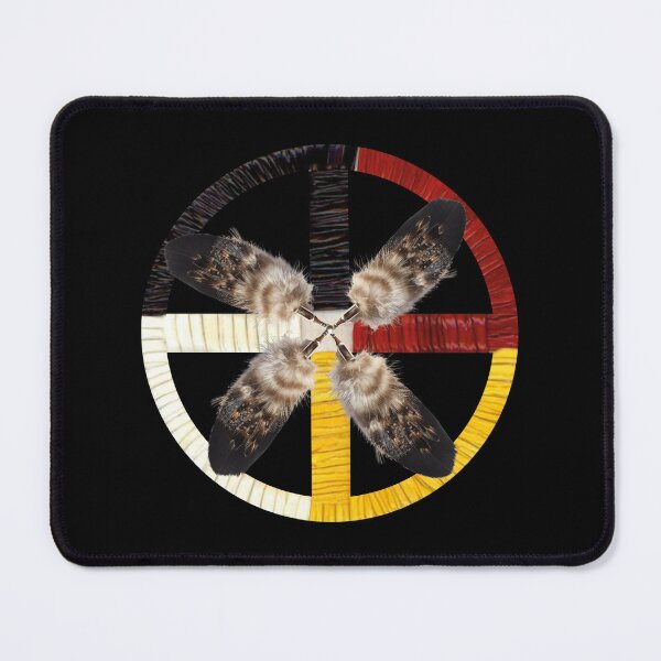 Item preview, Medicine Wheel Native American the best gifts for any american dad father mom mother boy girl child designed and sold by ZoldicShop.