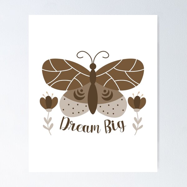 Item preview, Dream Big Butterfly designed and sold by HappyLifeCreate.