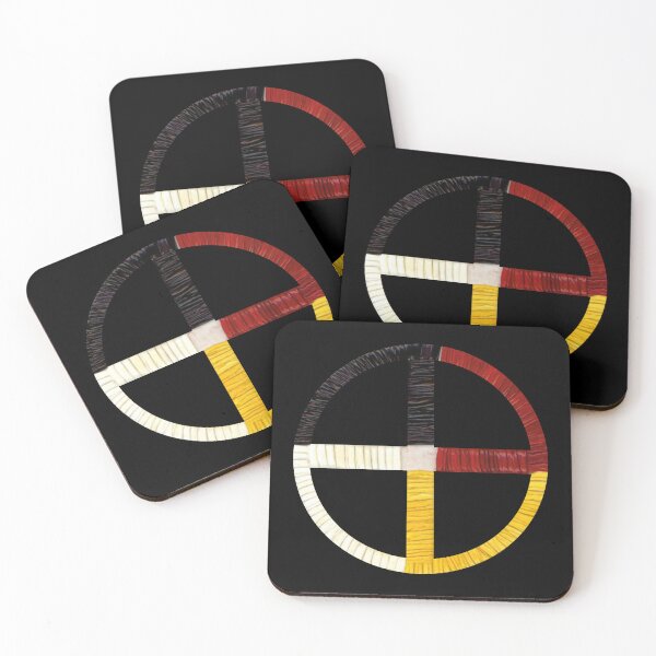 Item preview, Medicine Wheel Native American the best gifts for any american dad father mom mother boy girl child designed and sold by ZoldicShop.