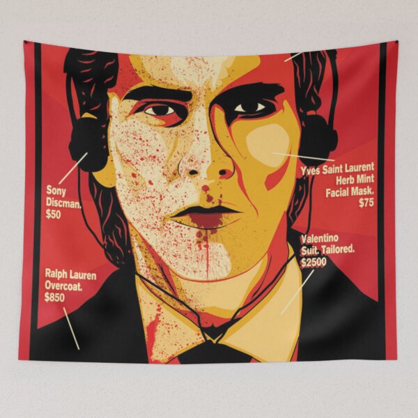 Item preview, American Psycho (2000) Movie designed and sold by Bobanized.