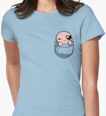 The Binding of Isaac, pocket Isaac Women's Fitted T-Shirt