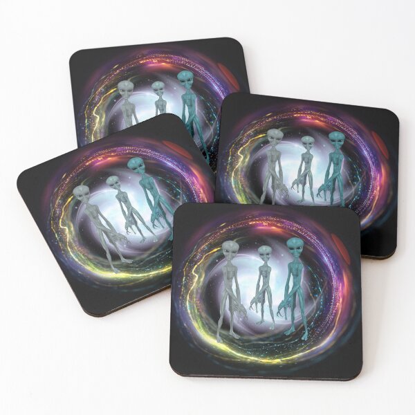 Item preview, Aliens coming thru a Portal designed and sold by Vicente Saenz jr.