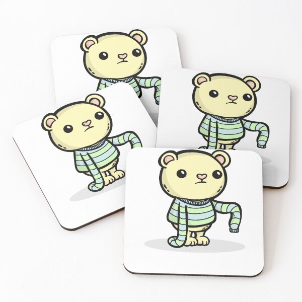 Item preview, Cute bear in oversized sweater designed and sold by SandrasCreaturs.