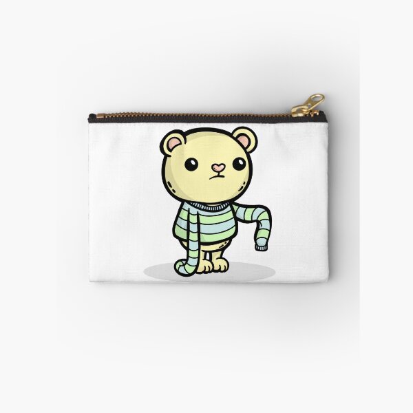 Item preview, Cute bear in oversized sweater designed and sold by SandrasCreaturs.