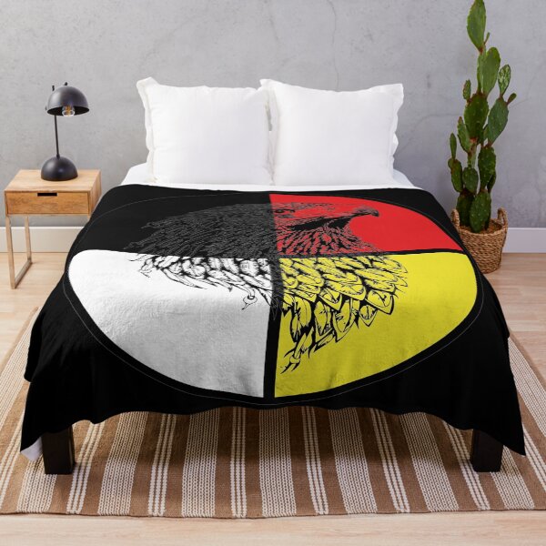 Item preview, Medicine Wheel Native American the best gifts for any american dad father mom mother boy girl child designed and sold by ZoldicShop.
