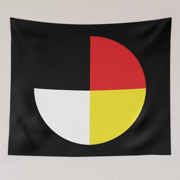 Item preview, Medicine Wheel Native American the best gifts for any american dad father mom mother boy girl child designed and sold by ZoldicShop.