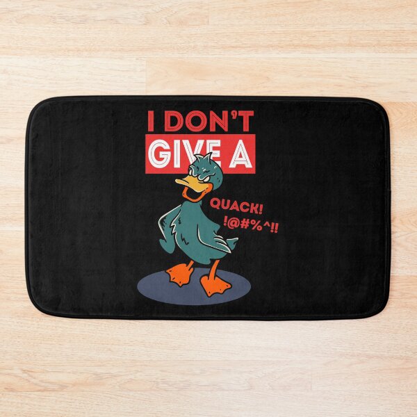 Item preview, I don't give a quack! | Funny Duck | Duck Pun | humor designed and sold by Nfty-Planet01.