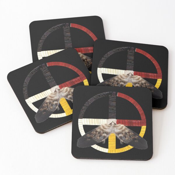 Item preview, Medicine Wheel Native American the best gifts for any american dad father mom mother boy girl child designed and sold by ZoldicShop.