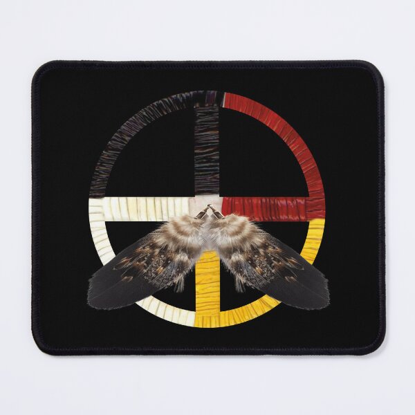 Item preview, Medicine Wheel Native American the best gifts for any american dad father mom mother boy girl child designed and sold by ZoldicShop.