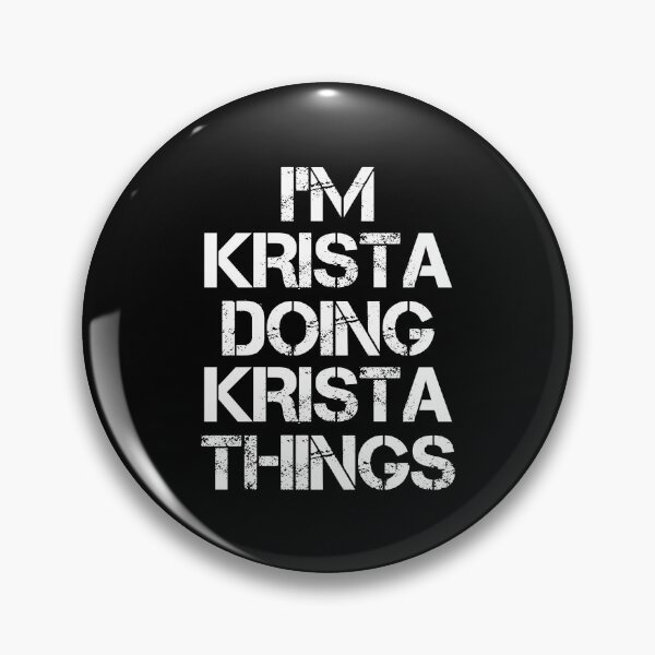Item preview, Krista Name T Shirt - Doing Krista Things Name Gift Item Tee designed and sold by sallyanney.
