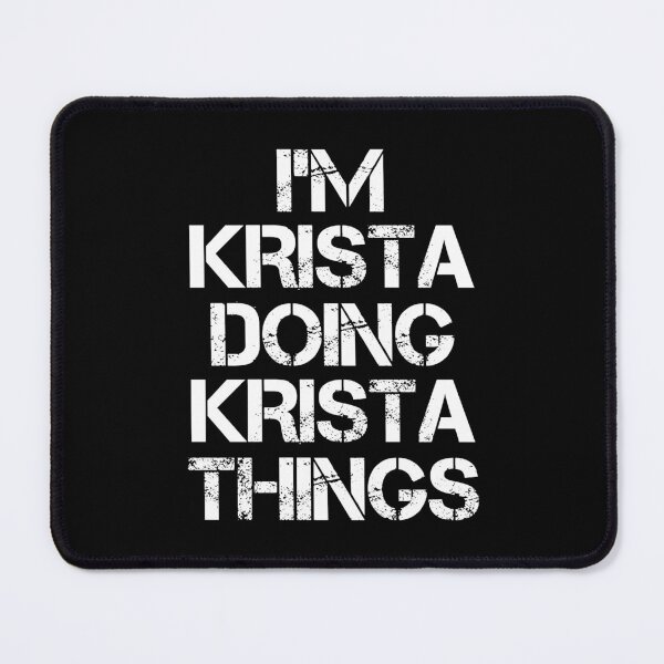 Item preview, Krista Name T Shirt - Doing Krista Things Name Gift Item Tee designed and sold by sallyanney.