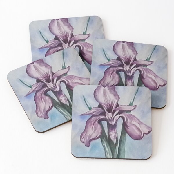 Item preview, Watercolor iris designed and sold by Clistro.