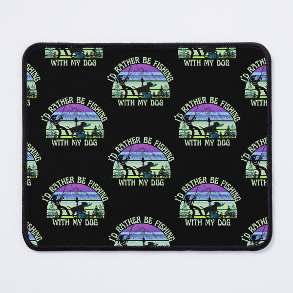 Item preview,  Id Rather Be Fishing With My Dog Girl, id rather be, with my dog designed and sold by Rally-Girl.