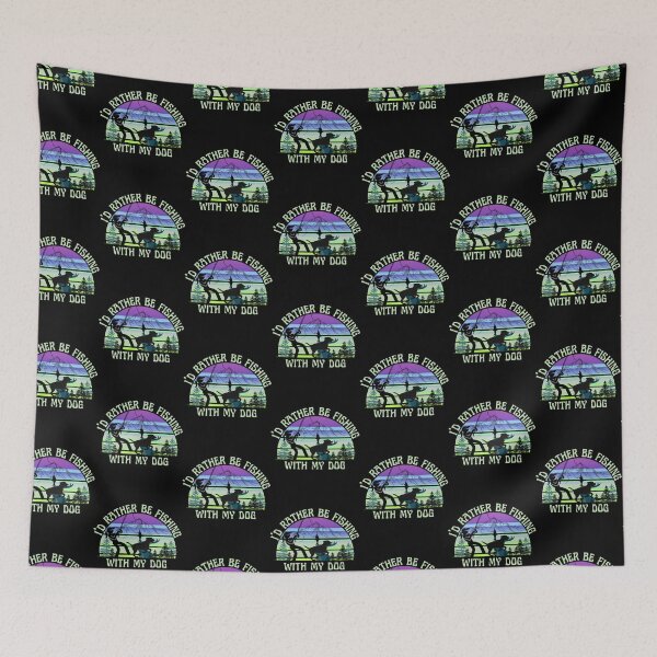 Item preview,  Id Rather Be Fishing With My Dog Girl, id rather be, with my dog designed and sold by Rally-Girl.