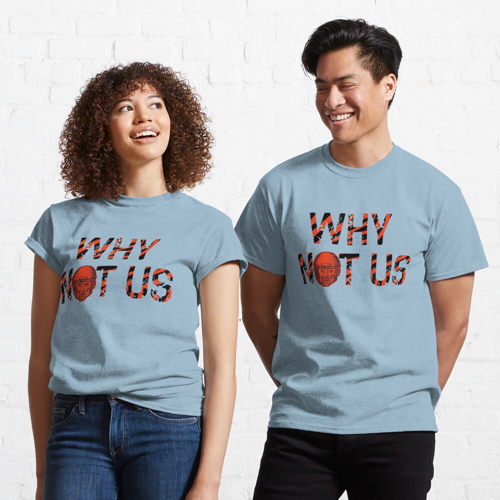 Cincinnati Bengals “why not us it is us” T-shirt youth XL Burrow NFL