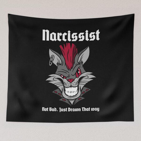 Item preview, Narcissist. Not Bad, Just drawn That way. designed and sold by S-J-18.