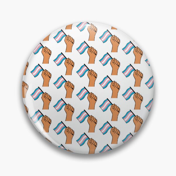 Item preview, transgender flag hand pattern designed and sold by BThingies.
