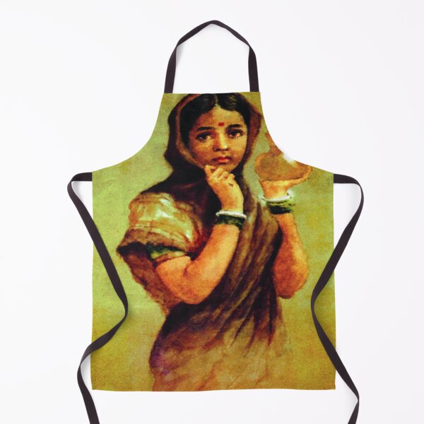 Item preview, Raja Ravi Varma's The Milkmaid designed and sold by mosfunky.