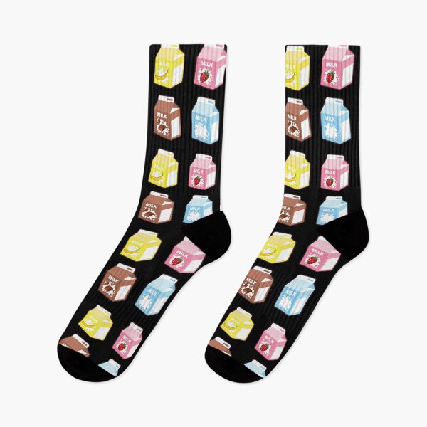 Item preview, Illustrated Cute Milk Cartons | Chocolate Milk | Strawberry Milk designed and sold by MiaDelelai.