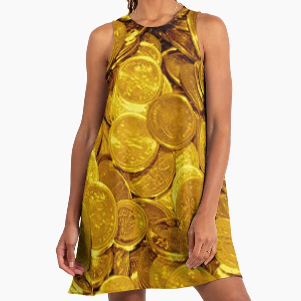 gold coin dress Ariya Mini Dress in Gold – Krush Clothing Boutique