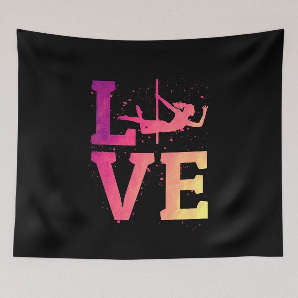 Item preview, Pole Sport Dance Dancer Acrobatics Colorful designed and sold by CuteDesigns1.