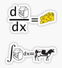 Differentiation in a new form Sticker