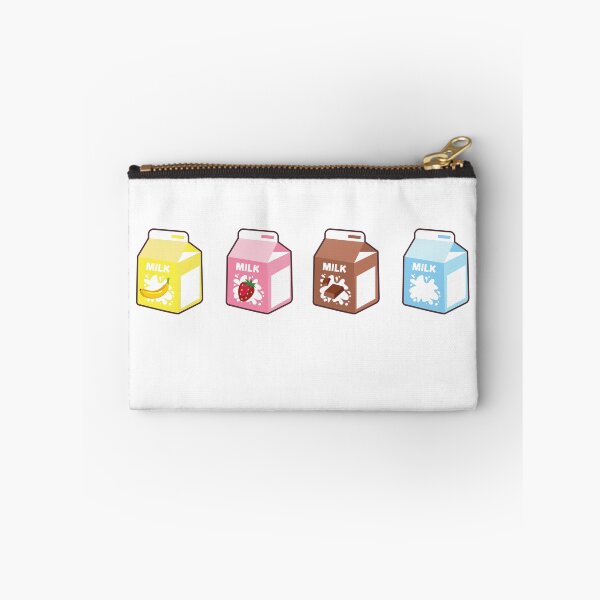 Item preview, Four Assorted Illustrated Cute Milk Cartons | Chocolate Milk | Strawberry Milk designed and sold by MiaDelelai.