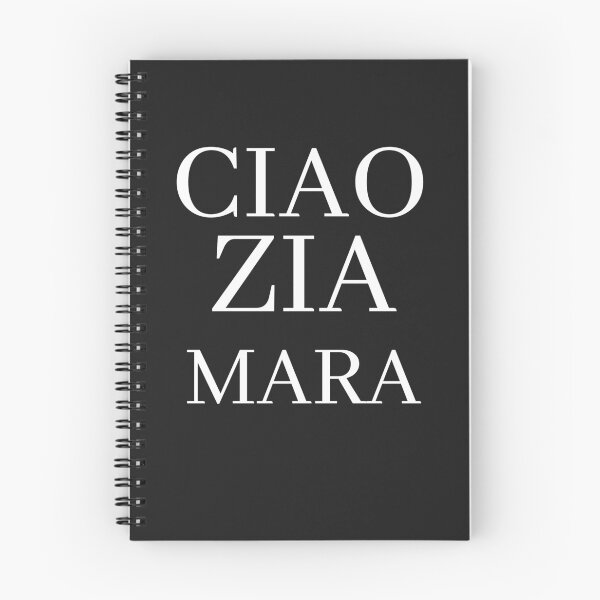 Item preview, Ciao zia Mara designed and sold by SheIsAQueen.
