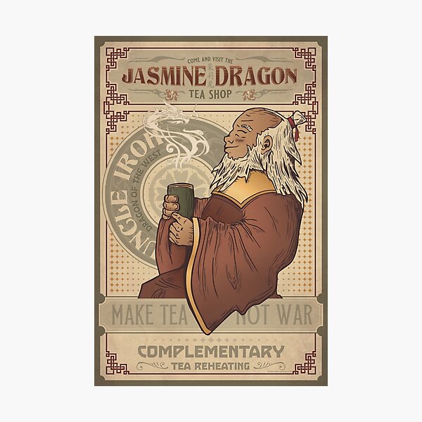 Art Nouveau Jasmine Dragon Photographic Print