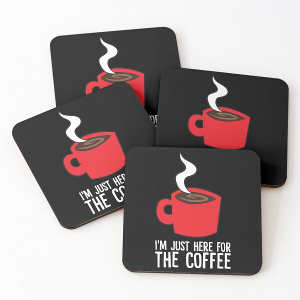 Item preview, Coffee cup - I'm just here for the coffee designed and sold by Mohja-Design.