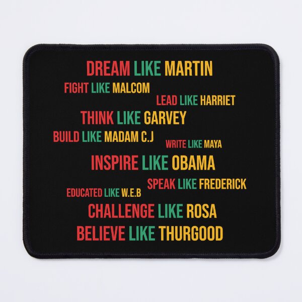 Item preview, Dream Like Martin, Black history Month Gift For African American People, Inspirational Saying To Celebrate The Black History Month designed and sold by designartmed.