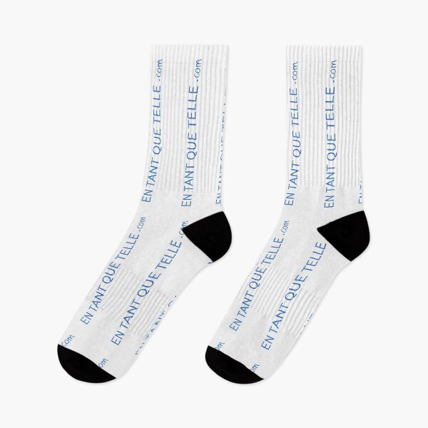 Aperçu de l'œuvre En Tant Que Telle .com (bleu, fond blanc) créée et vendue par MentaLee.