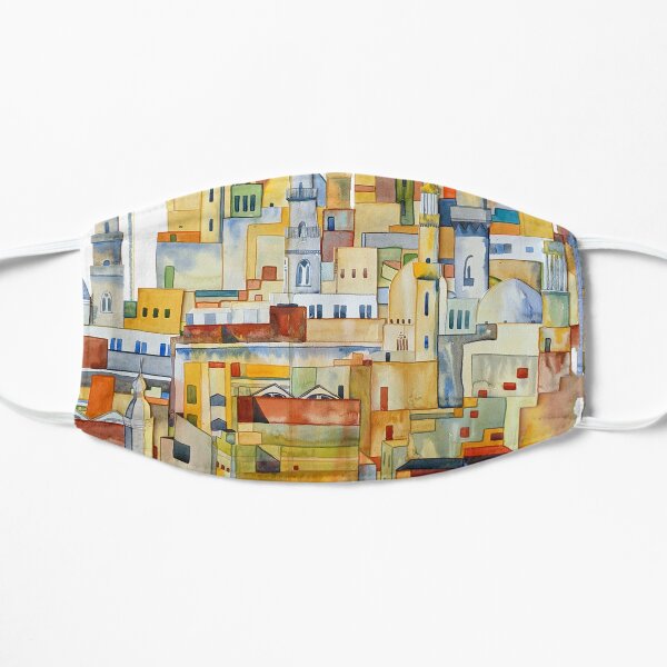 Cairo Rooftops Flat Mask