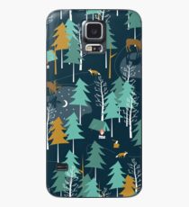 MOONLIGHT, Woodland, Camping, Moose Case/Skin for Samsung Galaxy