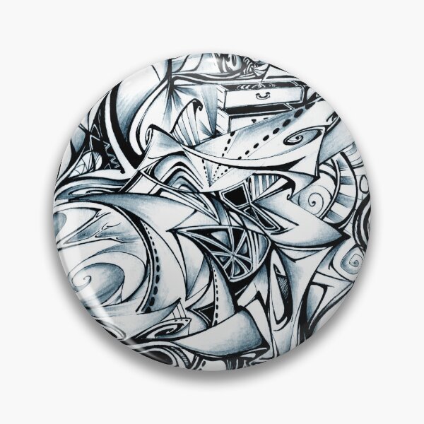 Item preview, The Paradox of Choice (Abstract Black and White) designed and sold by inkymoods.