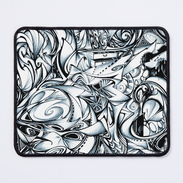 Item preview, The Paradox of Choice (Abstract Black and White) designed and sold by inkymoods.