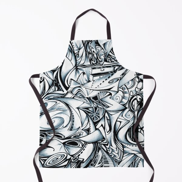 Item preview, The Paradox of Choice (Abstract Black and White) designed and sold by inkymoods.