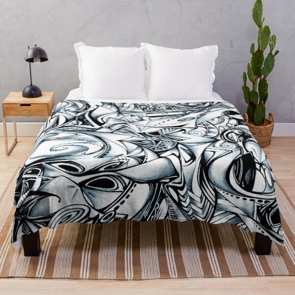 Item preview, The Paradox of Choice (Abstract Black and White) designed and sold by inkymoods.