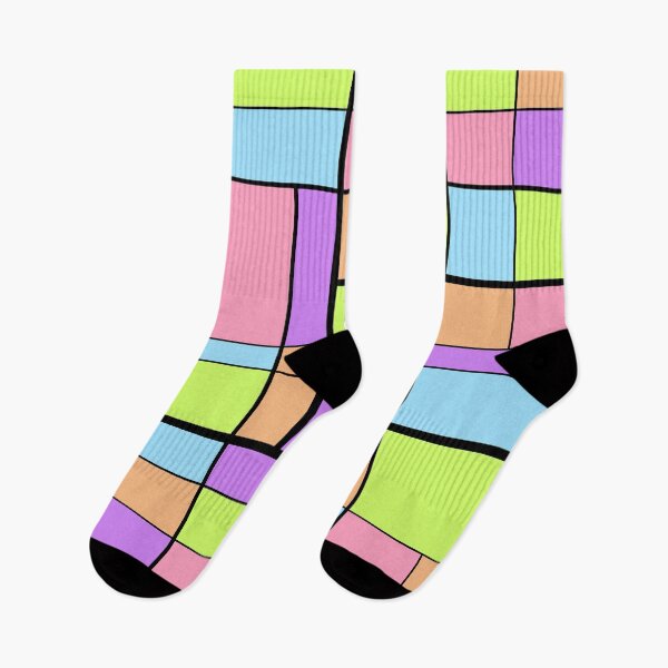 Item preview, Lines and squares, pastel designed and sold by JcB-Arts.