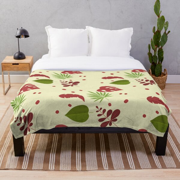 Item preview,  leaves  painted in watercolor pattern designed and sold by RandaBel.