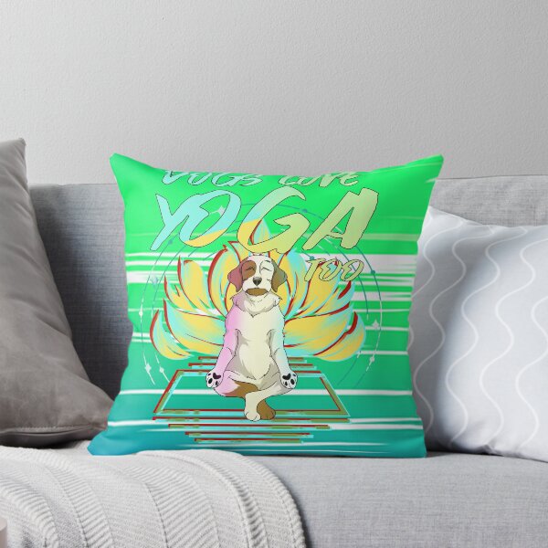 Item preview, Meditating Yoga Dog designed and sold by BlackSheepEllis.
