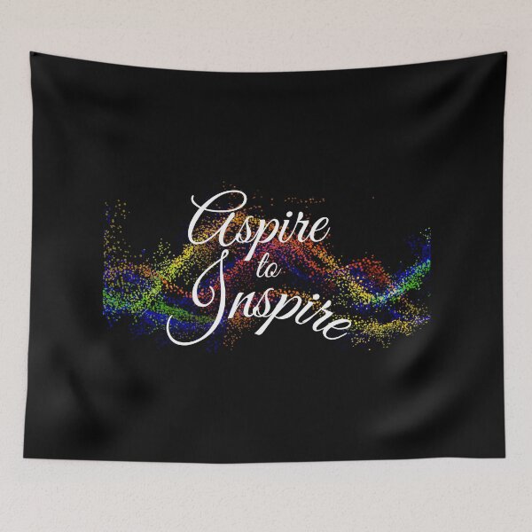Item preview, Aspire to Inspire Rainbow designed and sold by MGuyerArt.